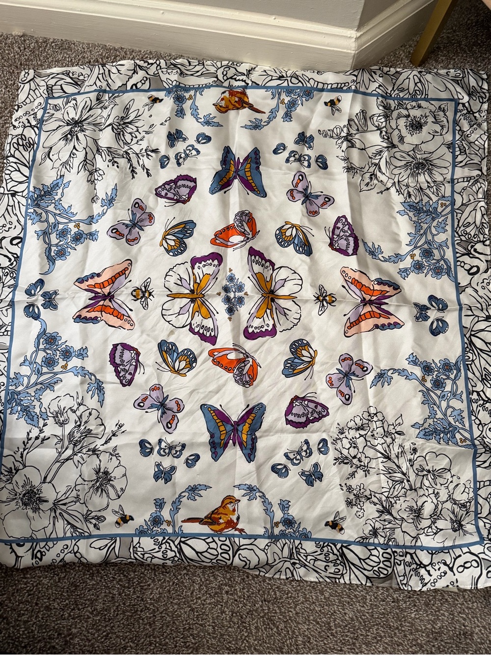 Vera Bradley Square Silk Scarves - Picture 3 of 5